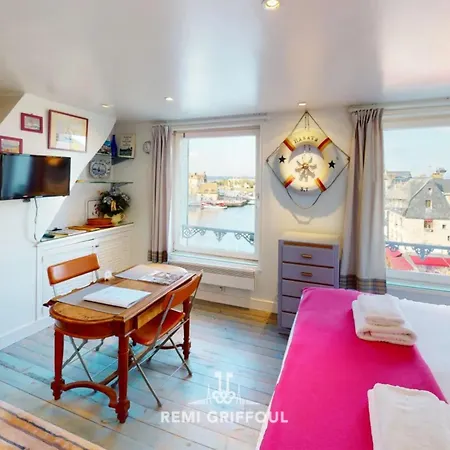 Racing The Wind Breathtaking Port View 2 Pers Honfleur Exterior photo